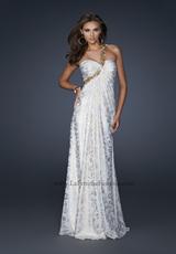 2012 La Femme Prom Dresses 17805.  Available in White/Gold